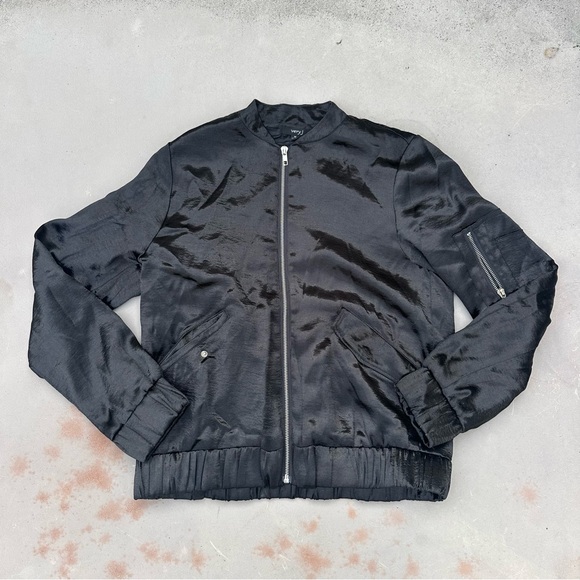 Very J Other - Very J Black Bomber Jacket